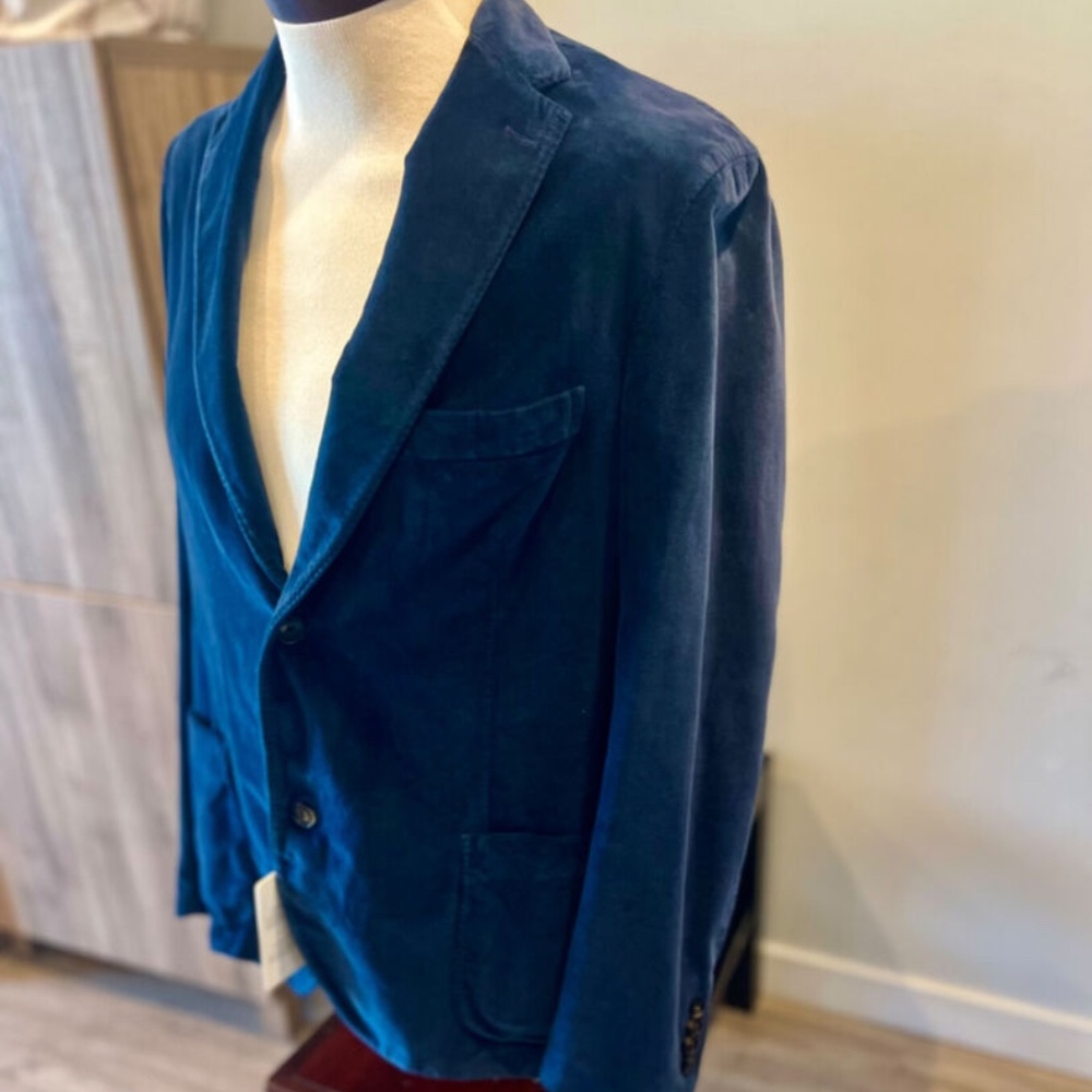 Culturata unstructured corduroy blazer men made in Italy